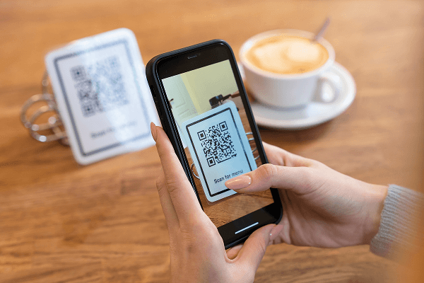 Scan or tap